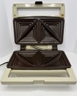 Vintage Oster Hot And Toasty Sandwich Grill Retro Kitchen Appliance Works Great 