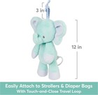 Baby Gund Safari Friends Elephant Pull-down Musical Plush  Pull Down 