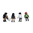 Playmobil Ghostbusters Figure Set Spengler Zeddemore Janine 4pc Gray 2015 2017