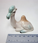 Vintage Szeiler Dromedary   Camel Figurine - No  46 - 2 5 In - Beige   Blue