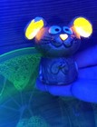 Rare Vintage Brinns Mouse Toothpick Holder Planter Day Glo Neon Figurine Mcm