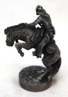 1989 Time Life Frederic Remington 3  Tall Pewter Cowboy On Horse