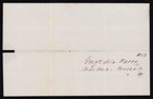 1840 Mexico Valle Del Suchil Cancel To Durango Stampless Cover  