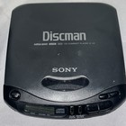 Vintage Sony Discman Cd Player D-141 Mega Bass Portable Walkman - Tested Works 