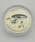 2016 Canada - Star Trek     Enterprise  999 Silver 1 4 Oz   20 Coin Rcm