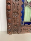 Beautiful Antique Stained Glass Door Panel   nr 1 