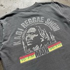 Vintage 70s Maui Hawaii Bob Marley Concert Shirt Reggae Show 95 Fm 1979