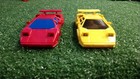 Artin 1 43 Lamborghini Slot Car Bodies red   Yellow  New Old Stock Buy 2 Get 1