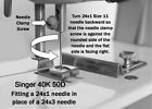 Singer 20 40k 50d Toy Sewing Machine 10-needles 24x1 Size 11