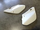 Honda Xr80 Xr100 01 - 03 White Plastic Motorcycle Side Panels Guard
