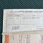  1  Original Stock Certificate   Slip Place Gas   Oil Company Ltd  Sept 10  1969