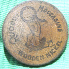 Wooden Nickel - Norman  Ok - Graham s Shoe   Boot Shop - Gf 5 Cents   s1317