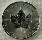 2014 Canadian Maple Leaf  1 Oz  9999 Silver Coin 