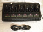 Motorola Impres  wpln4127ar  6-bay Charger For Apx Radio W 6 Pmnn4487a Batteries