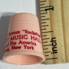 Radio City Music Hall Manhatten New York Thimble Vintage Souvenir Collectible