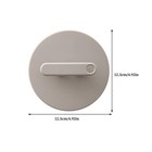 Silicone Body Scrubber Exfoliating Bath Brush Shower Face Scrubber With Handle