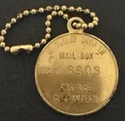 Vintage Rust-oleum Stops Rust Keychains Key Fob Medal Key Return Type