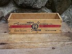 Old Wood Cheese Box   Winnebago Cheese Co  Indian Chief Fancy   Fond Du L Ac Wis