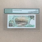 Pmg Argentina 50 Pesos  1983-85  P-314a  Unc  Authenticated Banknote Argentinian