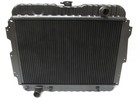 1966-72 Mopar B   E Body Black Aluminum 26  Radiator Roadrunner Challenger Cuda