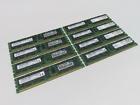 Lot Of 8x 16gb Micron Pc3l-10600r 2rx4 Mt36ksf2g72pz-1g4 Server Memory Ram