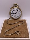 Antique Vintage 16s Waltham 16-a Pocket Watch 10k Rgp Rolled Gold Plate - Runs  