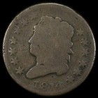 1814 Classic Head Large Cent 1   - Graded Pcgs Ag3 Bn - Plain 4