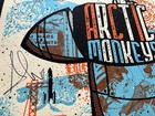 Arctic Monkeys Signed Acl Taping Poster     Autographed  Ltd Ed   11 300