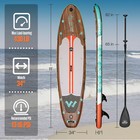 11x34 Stand Up Paddle Board Inflatable  Portable Sup Paddleboard With Complet   