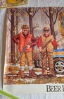Vintage Schmidt Beer Poster Beer Hunting Season Rare 
