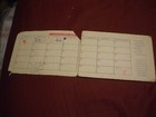 1947 Rust Craft Greeting Cards Calendar Booklet - Missing Cover