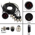 Five Display Pressure Air Pressure Gauge Air Pressure Gauge Kit 0-232 Psi