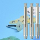 6pcs Dental Pop-on Mandrels Right Angle For Slow Speed Ra Use With Sof-lex Discs