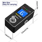 Guitar Tuner Pedal Fast And Accuate Tuner For High Precision    1 Cent With Pitch