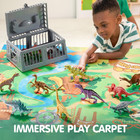 Joyin Dinosaur Toys For Kids 3-5  17 Pcs Realistic Dinosaur Figures With Activit