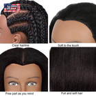 Mannequin Head With Human Hair 100  Real Hair Manikin Cosmetology Doll Head Hair