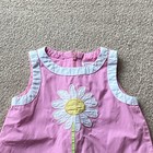 Gymboree Vintage  Infant 18-24 Month Pink Sundress  Big Flower On Front  2003