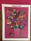 Reproduction Fanciful Flowers Paragon Crewel Patterned Fabric Only