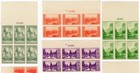 Scott  756-765 National Parks Plate Blocks Of 6 Stamps Imperf - Mnh Ngai
