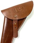 Indian Wars Us Army M1873 Revolver Pistol Leather Holster-oiled   us Stamped 