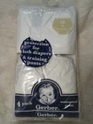New Gerber Waterproof Pants Diaper 4 Pack Vintage Size 12-18 Months 2 6-9 Months