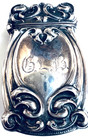 Art Nouveau Little Used Sterling Silver  Vesta Case Match Safe Gorgeous