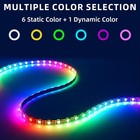 Vanity Mirror With Lights  23  X 18  Rgb Backlit   Front Lit Hollywood Makeup