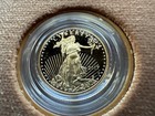 2017 W Us Mint American Eagle 1 10oz  5 Gold Proof Coin  Nib W  Coa 