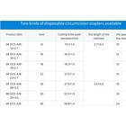 1 2pc 17mm-34mm Disposable Foreskin Stapler Device Circumcision Reliable Quality