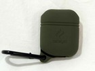 New Catalyst Case For Apple Airpods Waterproof Army Green Silicone W  Carabiner