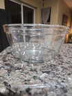 Anchor Hocking Vintage Clear Glass Mixing Bowl 2 5qt   2 5l Usa 21