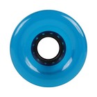 Longboard Wheels 70mm X 42mm 82a Stone Ground Clear Blue 4-pack