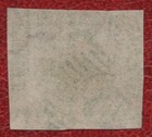  st1637  Western Australia 1861 Sg 28 Imperf Used Swan Cat val   400