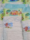 Sample Of 6 Different 2007 Vintage Pampers Baby Dry Size 5 Diapers Sesame Street